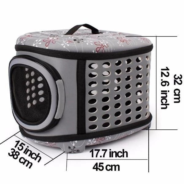Turbo Cables – Travel Companion | Large Cat Carrier with Sturdy Design & Comfortable Interior | Safe Travel for Your Feline Friend