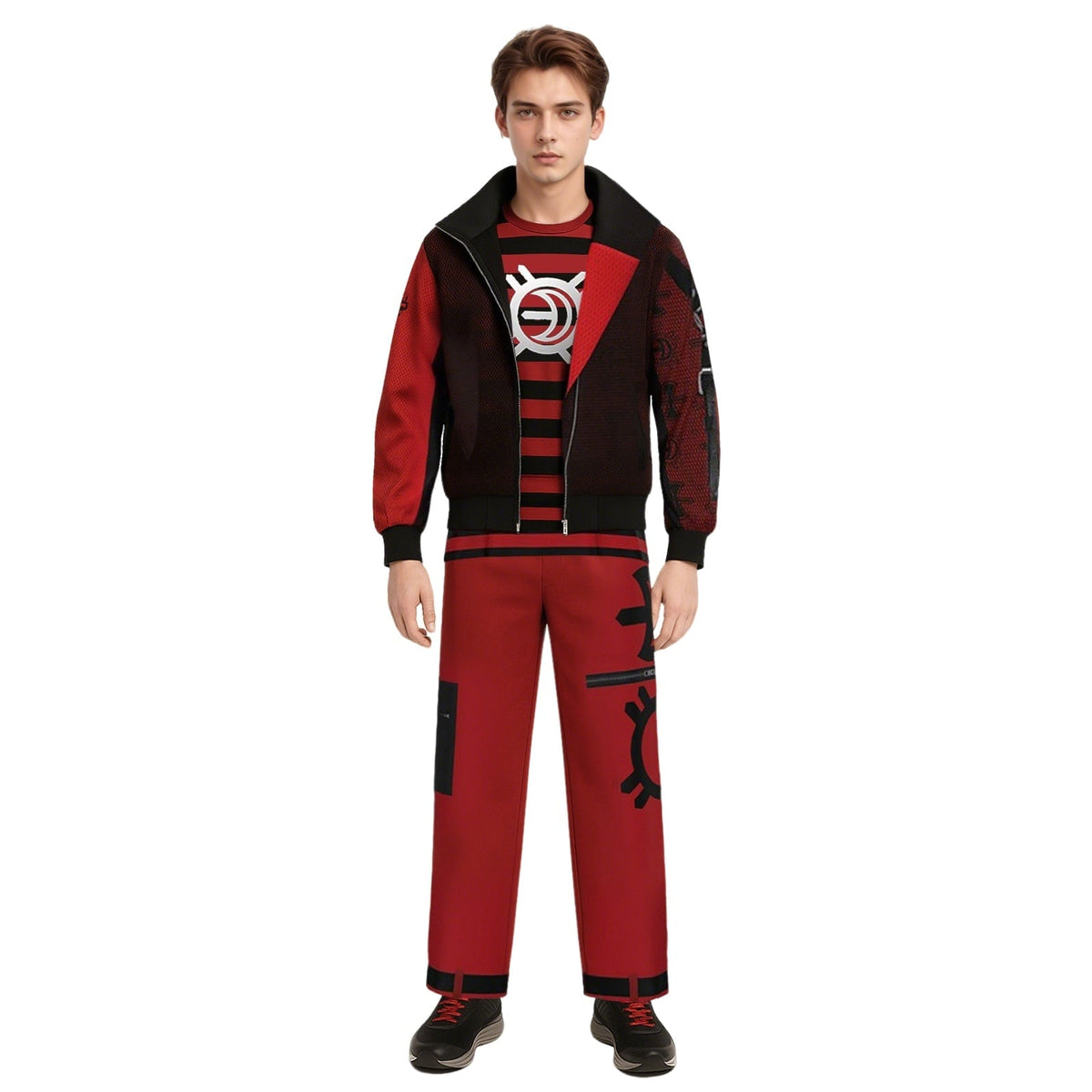 Turbo Cables – Vampire Costume Set | Bold Jacket and Pants Outfit for Halloween Fun
