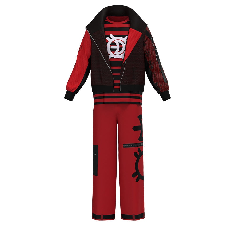 Turbo Cables – Vampire Costume Set | Bold Jacket and Pants Outfit for Halloween Fun