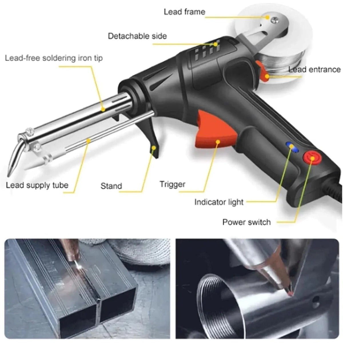 Turbo Cables – Pro | Ergonomic MIG Welder Tool with Real-Time Monitoring | Versatile for All Metal Projects