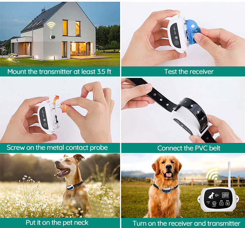 Turbo Wireless Dog Fence With Collar
