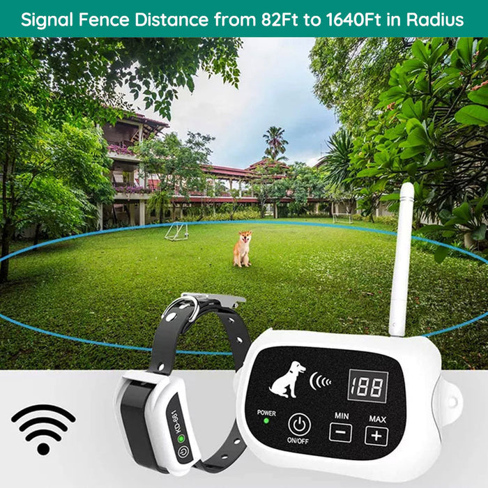 Turbo Wireless Dog Fence With Collar