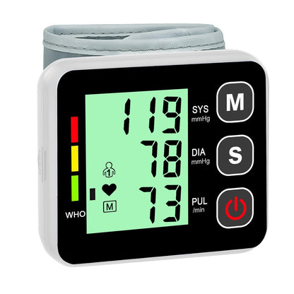 Turbo Cables – Wrist Blood Pressure Monitor with Automatic Cuff Inflation | Accurate Readings for Home Health Management