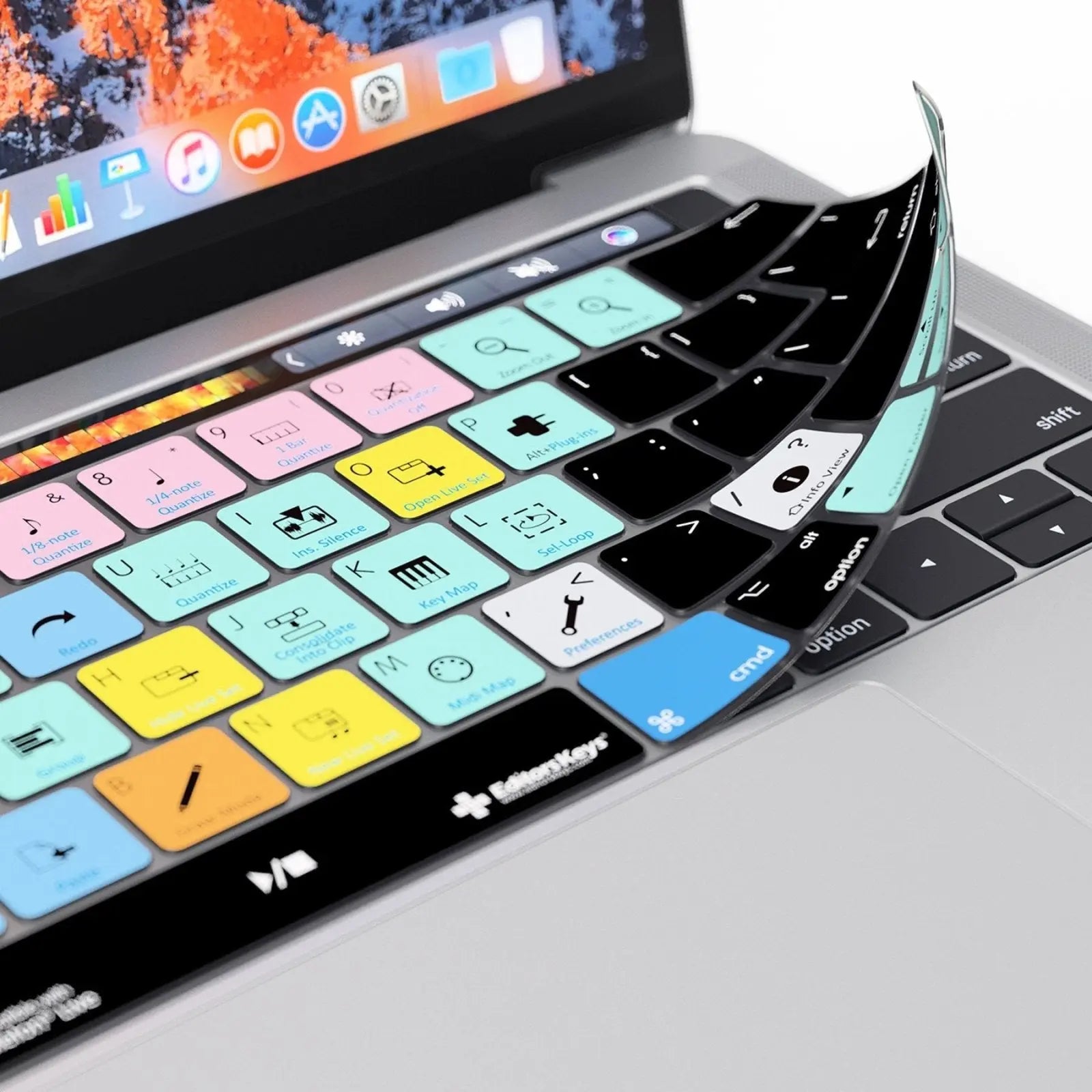 Ableton Live Keyboard Covers for MacBook and iMac Editors Keys
