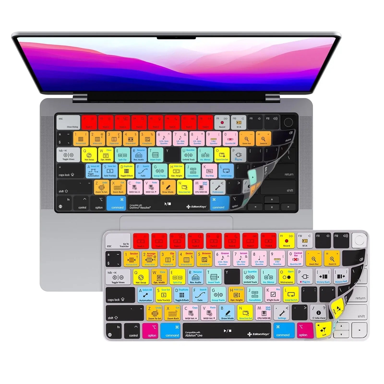 Ableton Live Keyboard Covers for MacBook and iMac Editors Keys