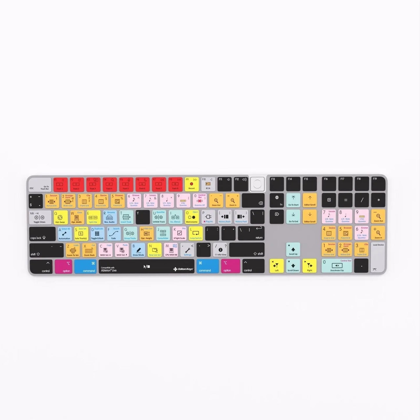 Ableton Live Keyboard Covers for MacBook and iMac Editors Keys