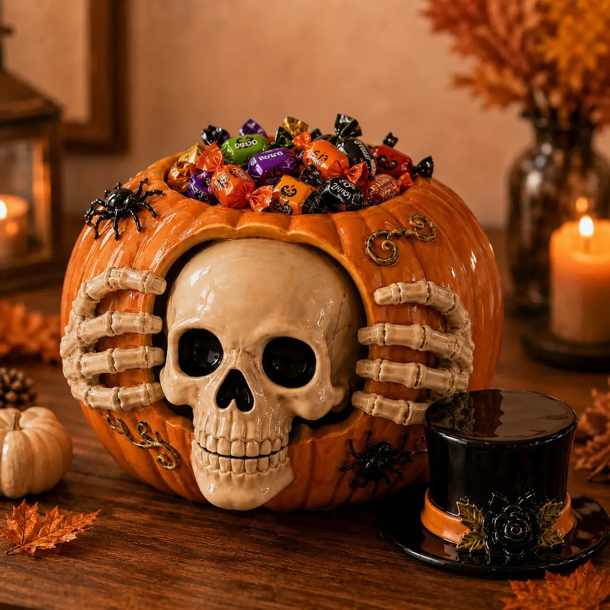 Turbo Cables – Pumpkin Candy Storage Jar