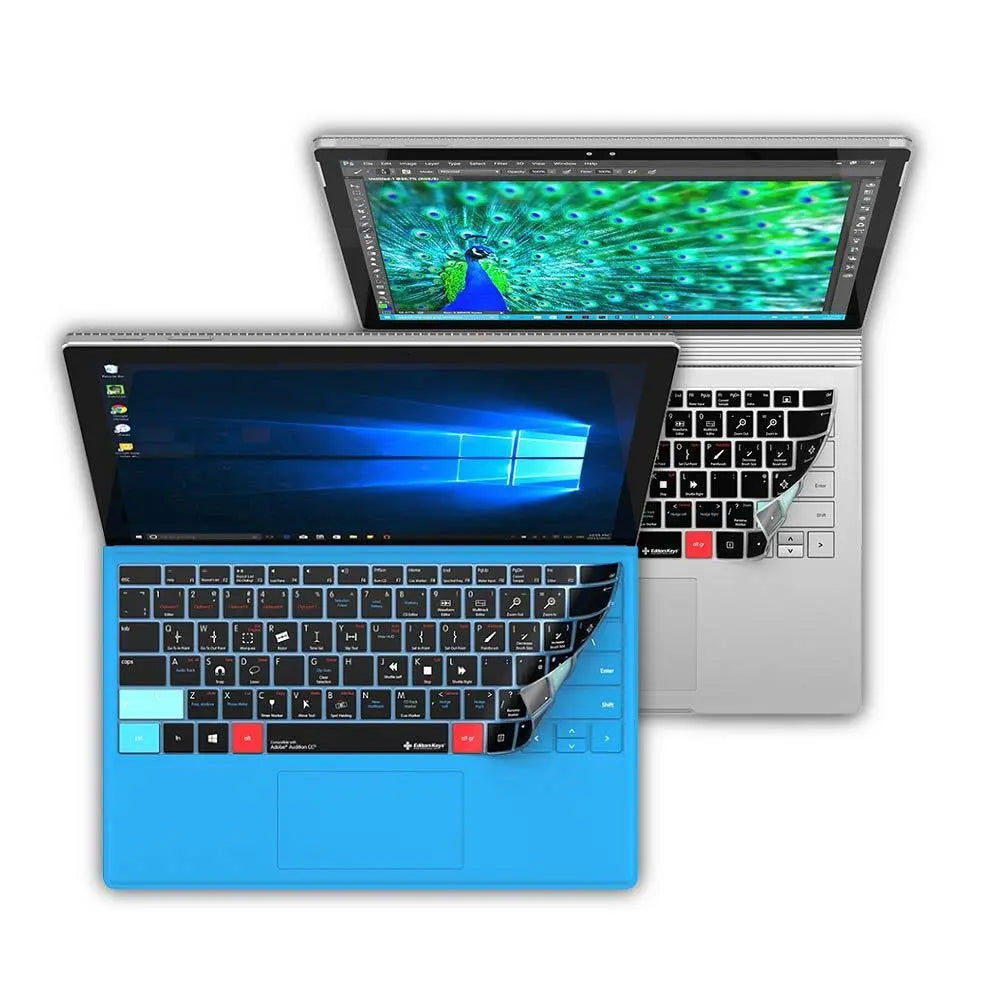 Adobe Audition Keyboard Covers for Microsoft Surface Line - Turbo ...