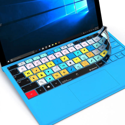 Adobe Photoshop Keyboard Covers for Microsoft Surface Line Editors Keys