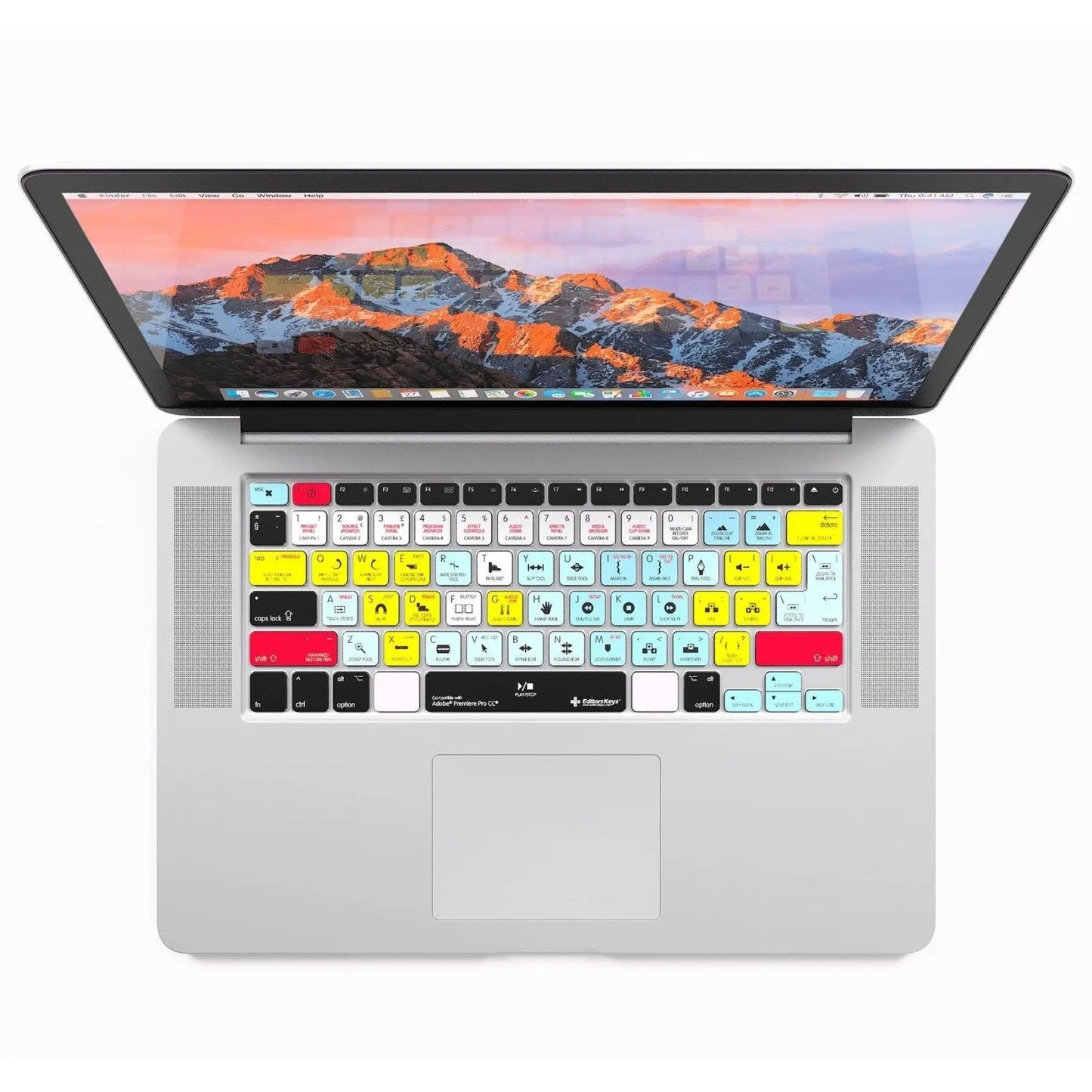 Adobe Premiere Keyboard Covers for MacBook and iMac Editors Keys