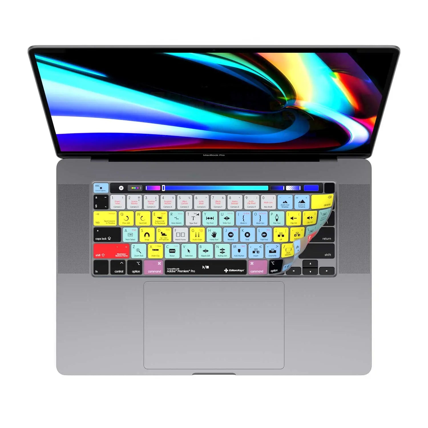 Adobe Premiere Keyboard Covers for MacBook and iMac Editors Keys