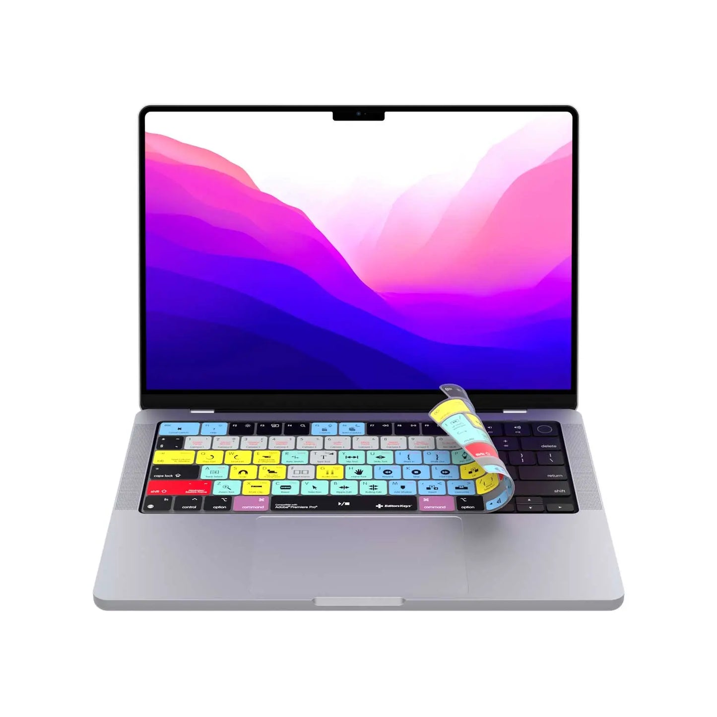 Adobe Premiere Keyboard Covers for MacBook and iMac Editors Keys