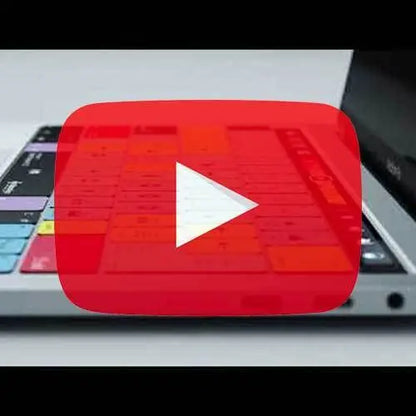 Adobe Premiere Keyboard Covers for MacBook and iMac Editors Keys