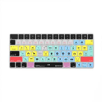 Adobe Premiere Keyboard Covers for MacBook and iMac Editors Keys