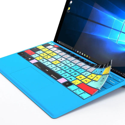 Adobe Premiere Pro Keyboard Covers for Microsoft Surface Line Editors Keys