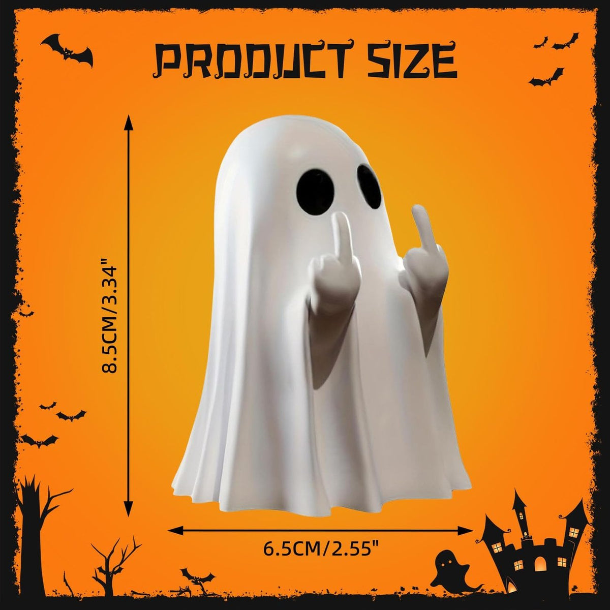 Turbo Cables – Playful Resin Ghost Statue