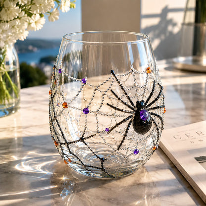 Turbo Cables – Artisan Halloween Drinking Glass