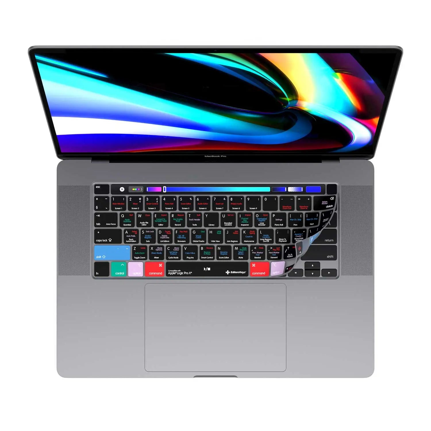 Apple Logic Pro Keyboard Covers for MacBook and iMac Editors Keys