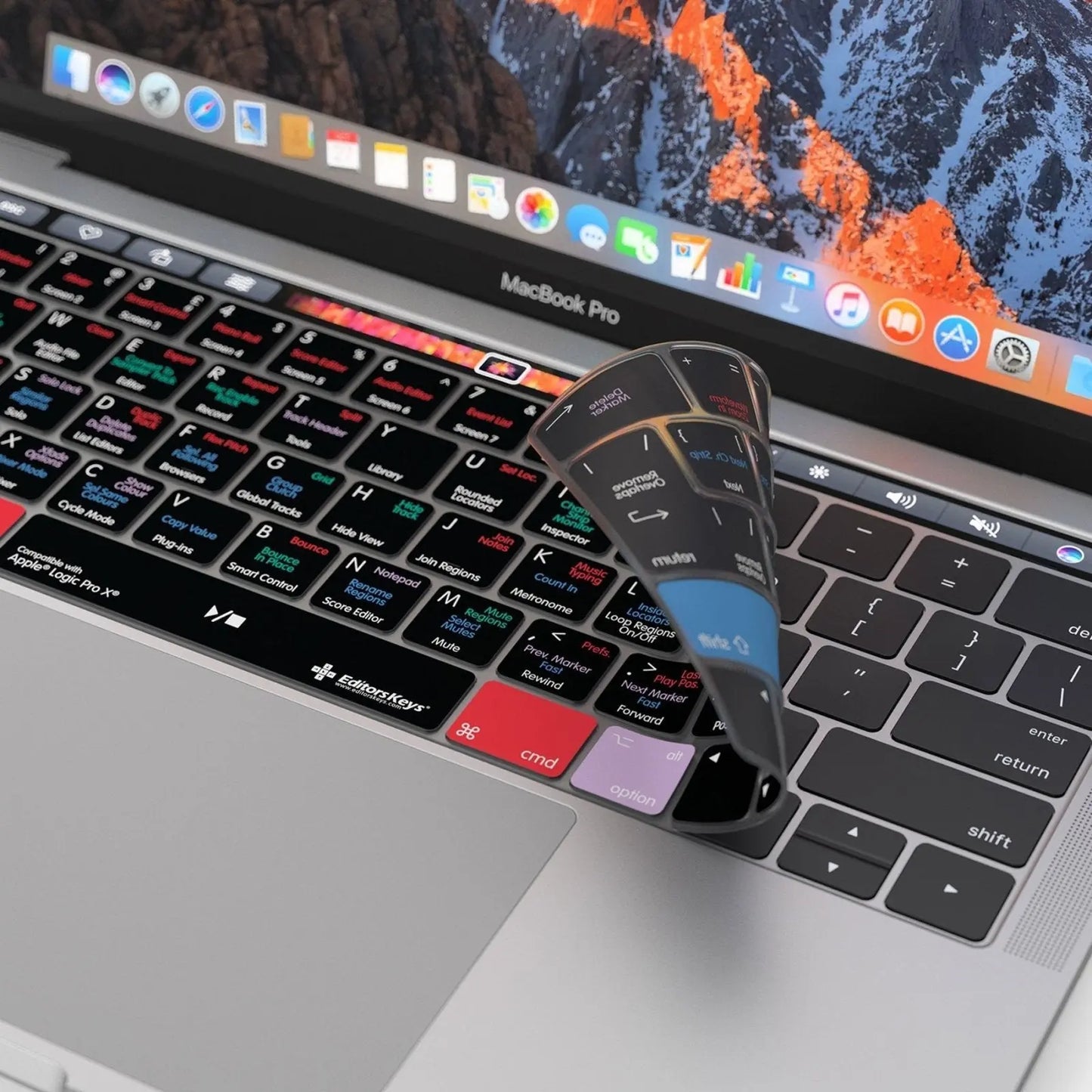 Apple Logic Pro Keyboard Covers for MacBook and iMac Editors Keys