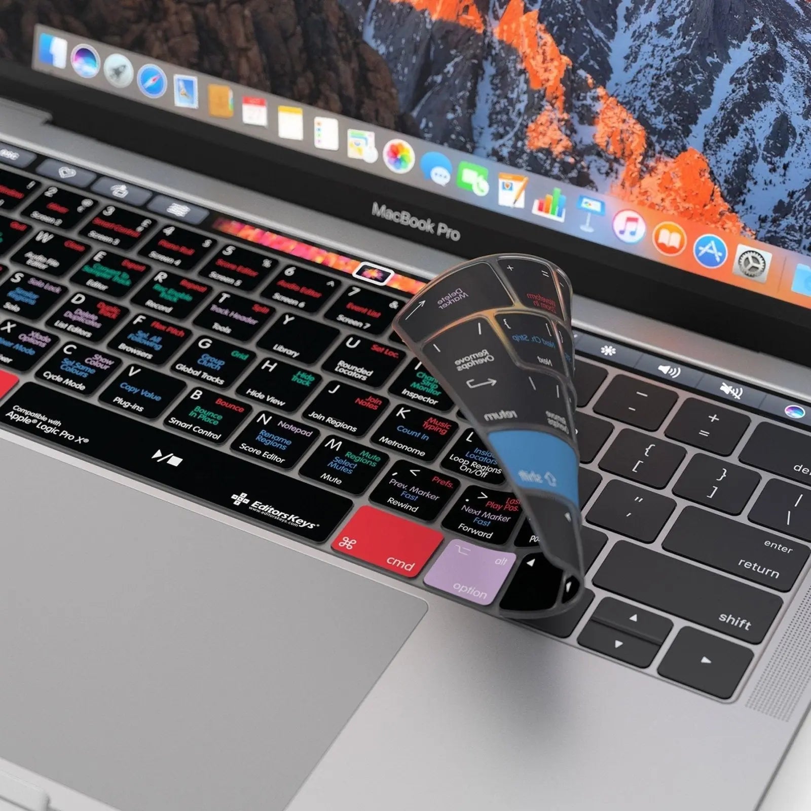 Apple Logic Pro Keyboard Covers for MacBook and iMac Editors Keys