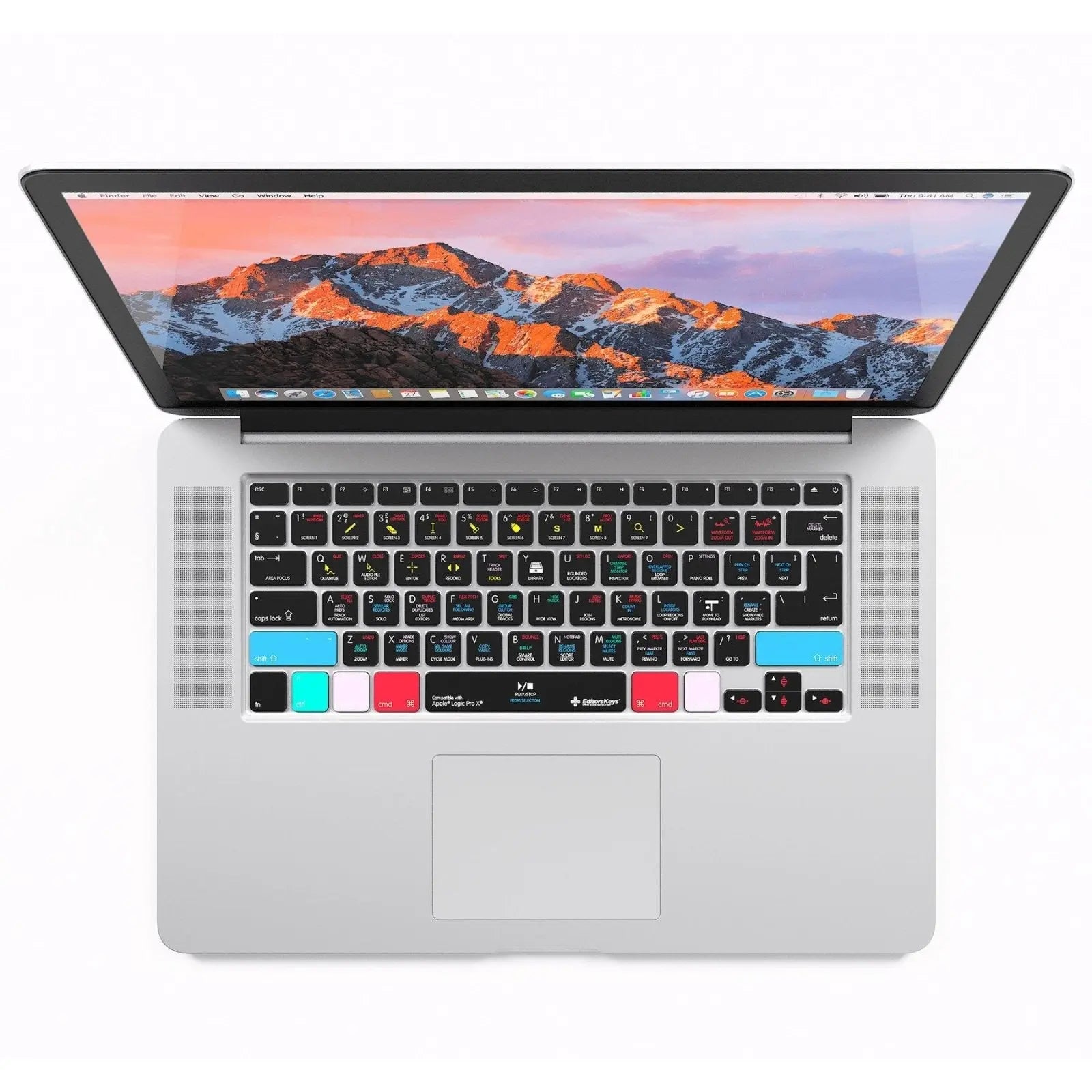 Apple Logic Pro Keyboard Covers for MacBook and iMac Editors Keys