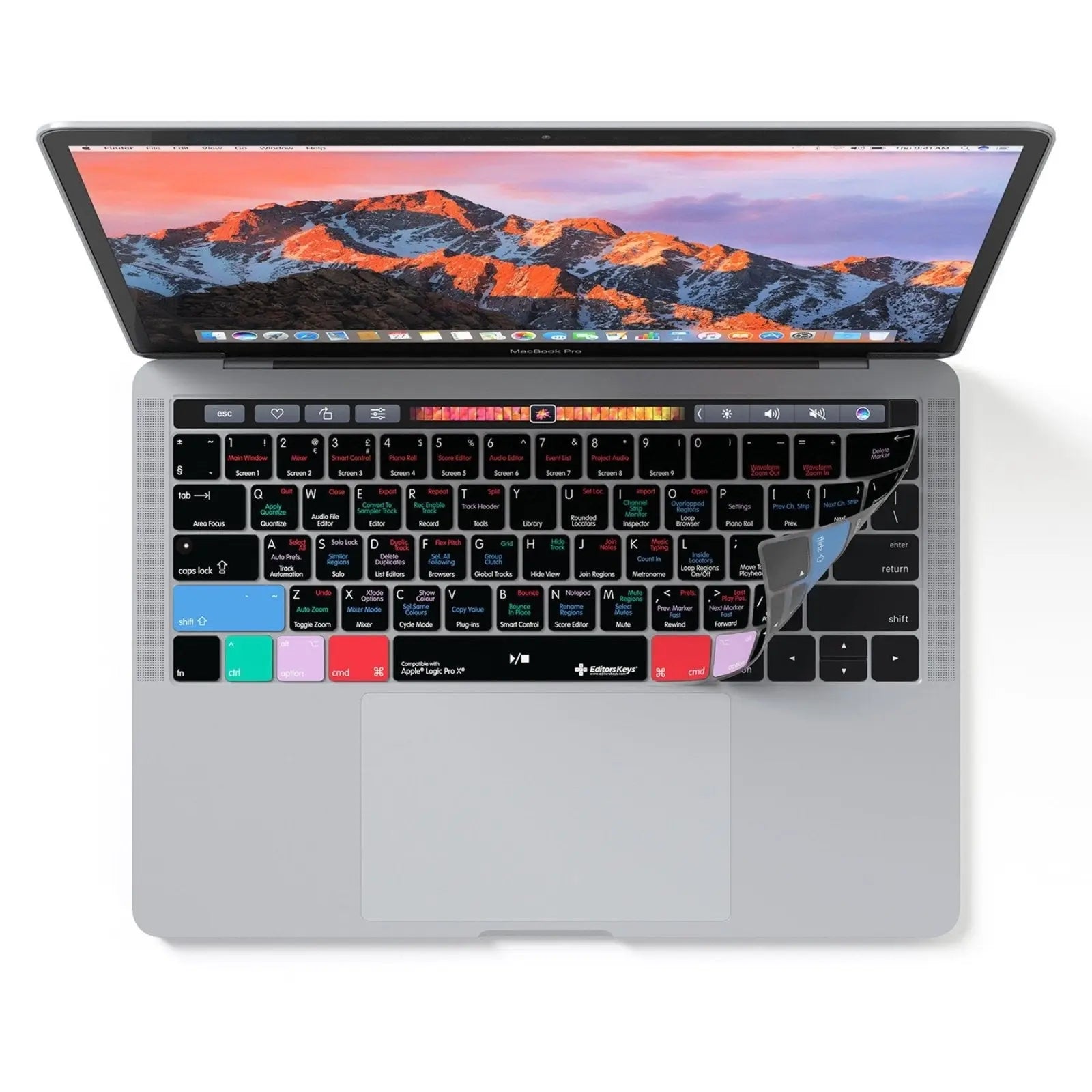 Apple Logic Pro Keyboard Covers for MacBook and iMac Editors Keys