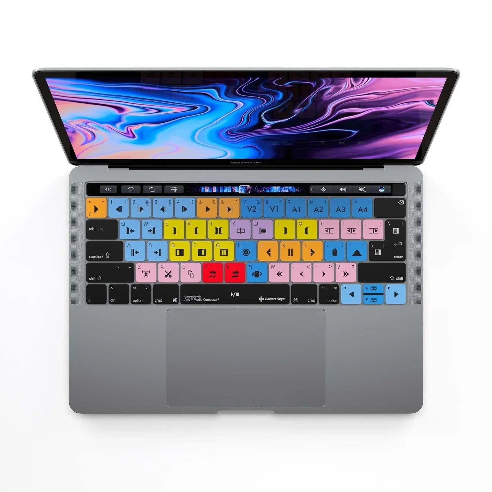 Avid Media Composer Keyboard Covers for MacBook and iMac Editors Keys