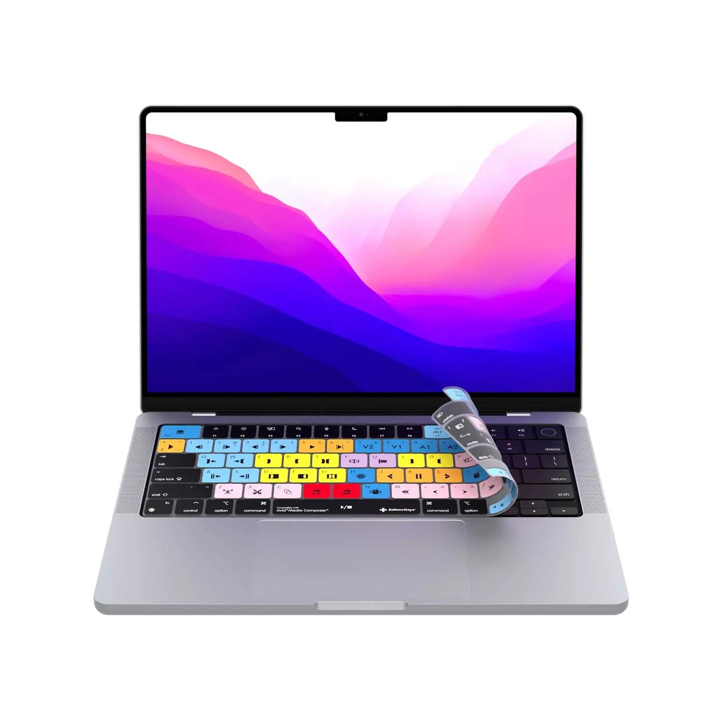 Avid Media Composer Keyboard Covers for MacBook and iMac Editors Keys