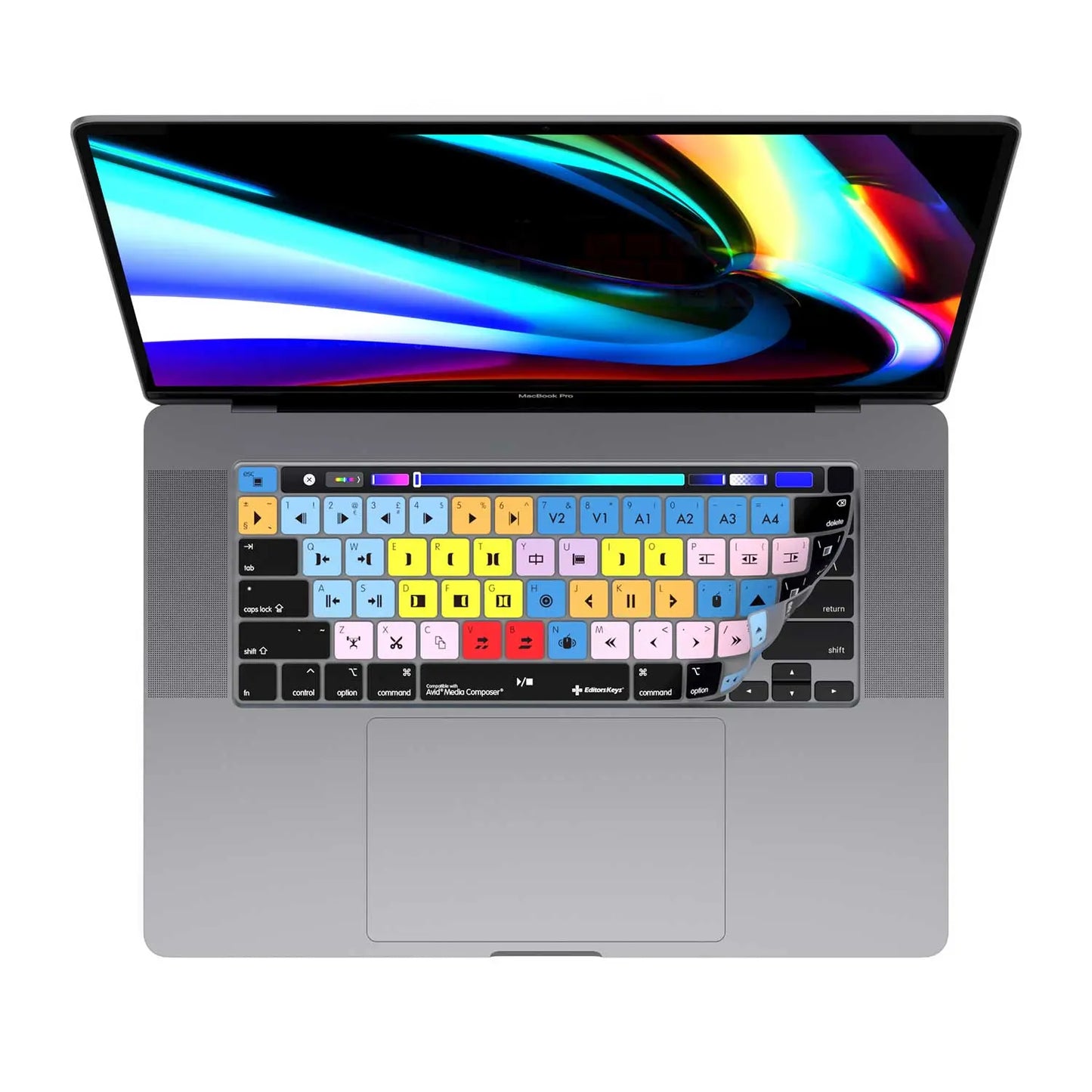 Avid Media Composer Keyboard Covers for MacBook and iMac Editors Keys