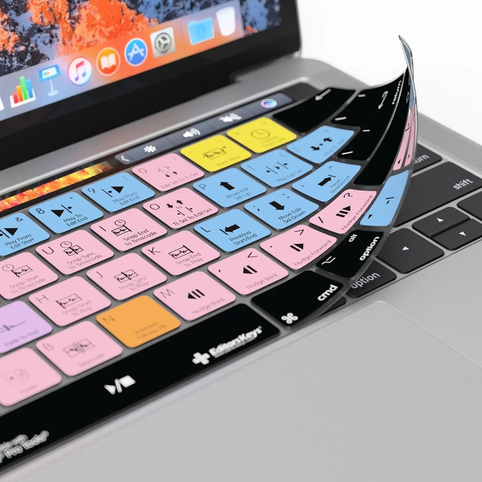 Avid Pro Tools Keyboard Covers for MacBook and iMac Editors Keys