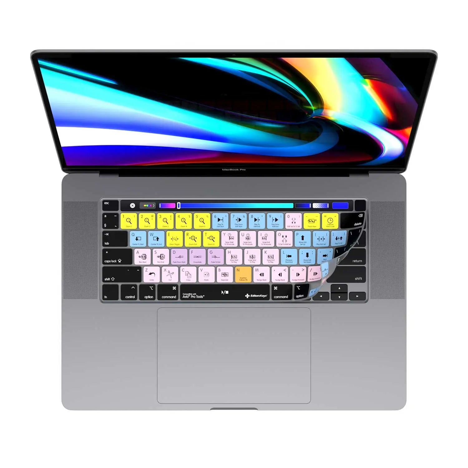 Avid Pro Tools Keyboard Covers for MacBook and iMac Editors Keys