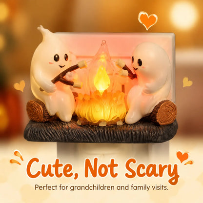 Turbo Cables – Cozy Halloween Campfire Night Light