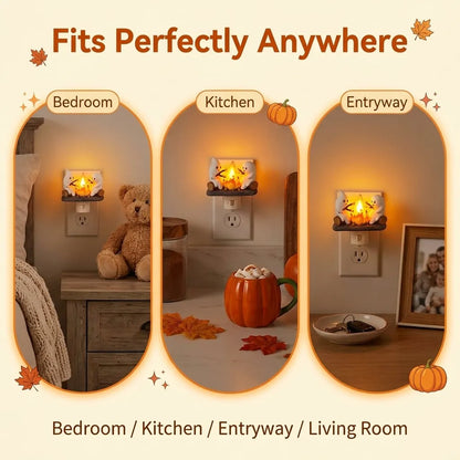 Turbo Cables – Cozy Halloween Campfire Night Light