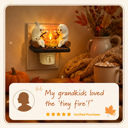 Turbo Cables – Cozy Halloween Campfire Night Light