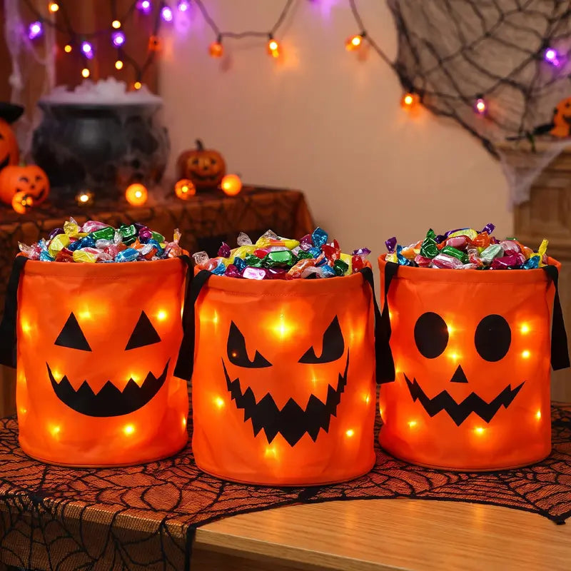 Turbo Cables – LED Halloween Candy Bucket Set