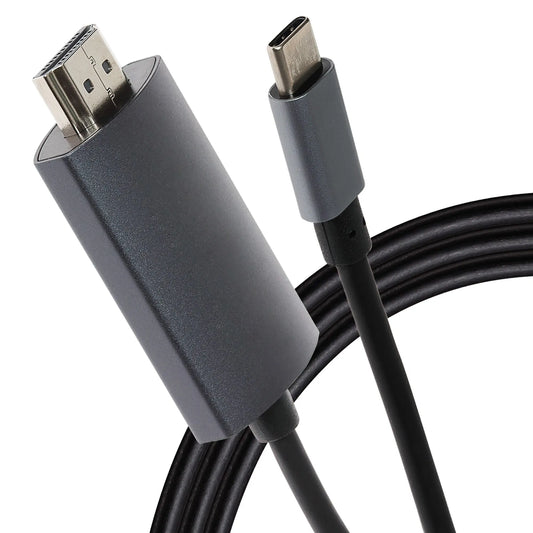 Maplin USB-C to HDMI Cable (Supports 4K Ultra HD @ 60Hz) - Black, 5m Maplin