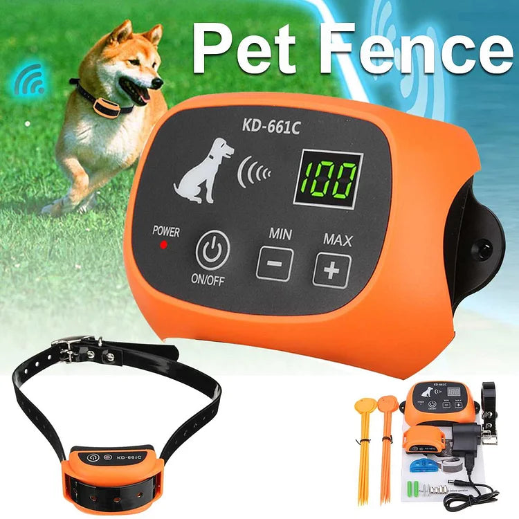 Turbo Best Wireless Electric Dog Fence With Shock Collar