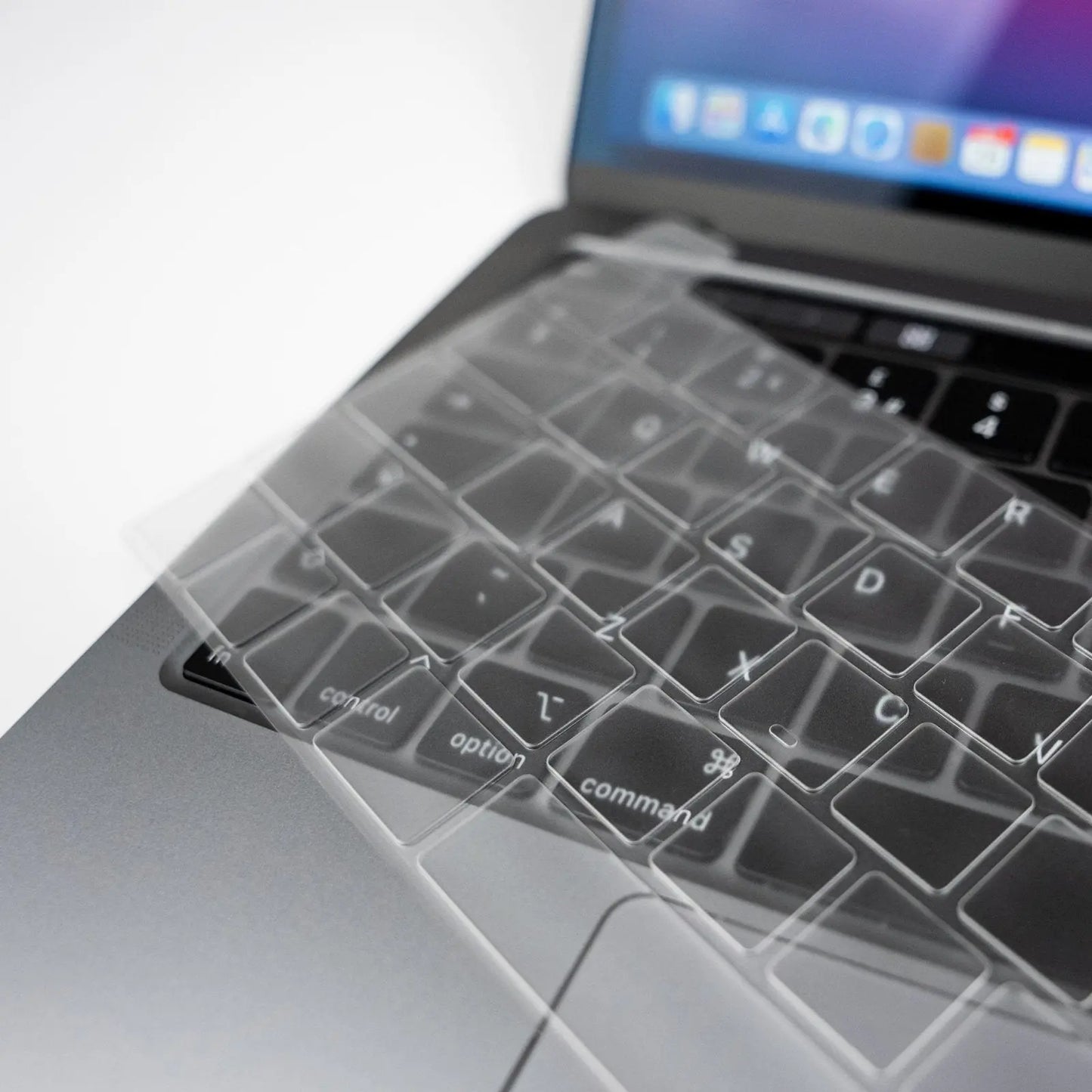 Clear Keyboard Cover - MacBook Pro or M1 2020-2021 Editors Keys