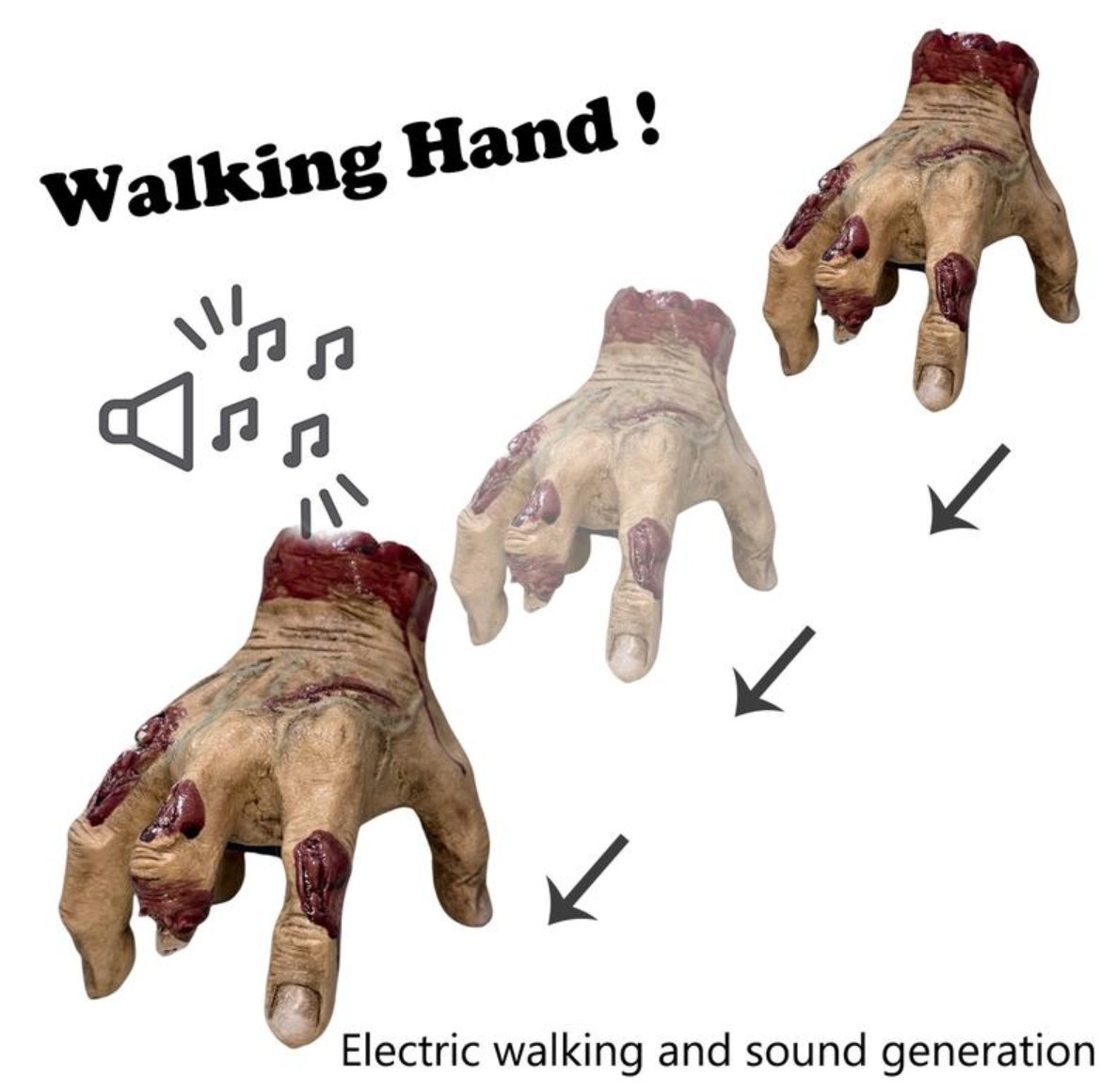 Turbo Cables – Animated Halloween Scary Hand Prop