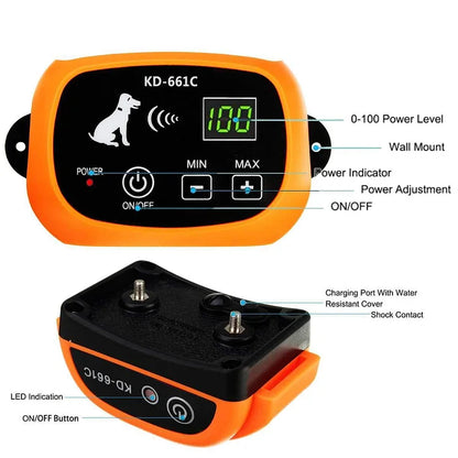 Turbo Best Wireless Electric Dog Fence With Shock Collar