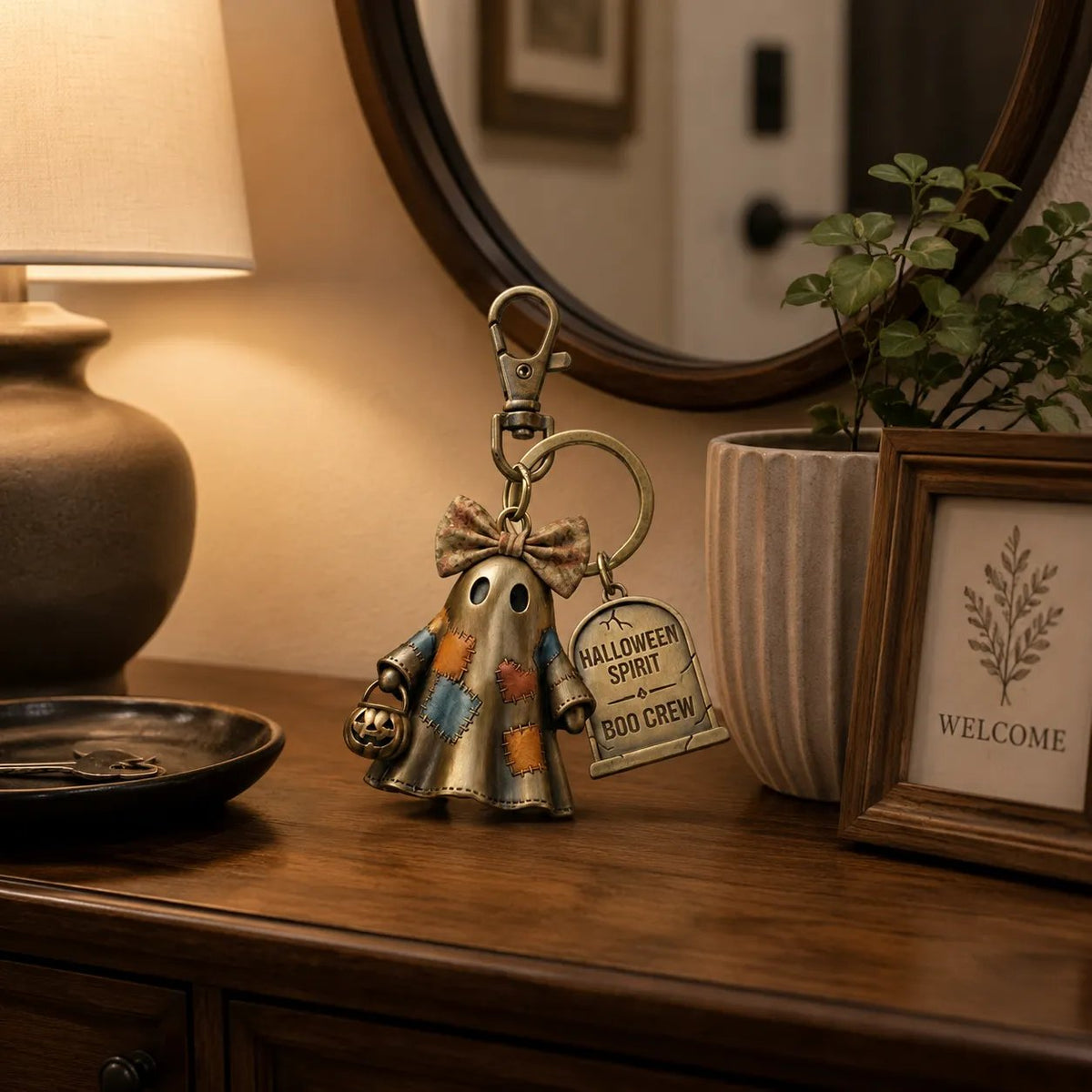 Turbo Cables – Halloween Ghost Keychain