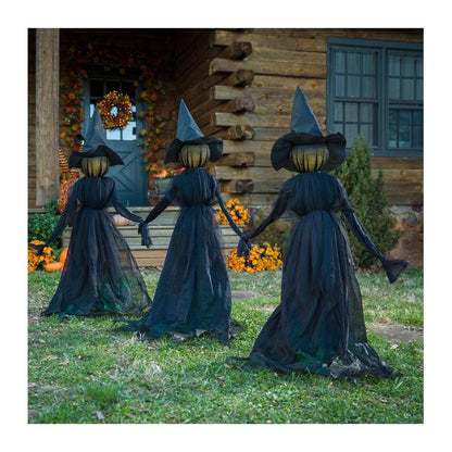 Turbo Cables – Lighted Halloween Witch Garden Stakes