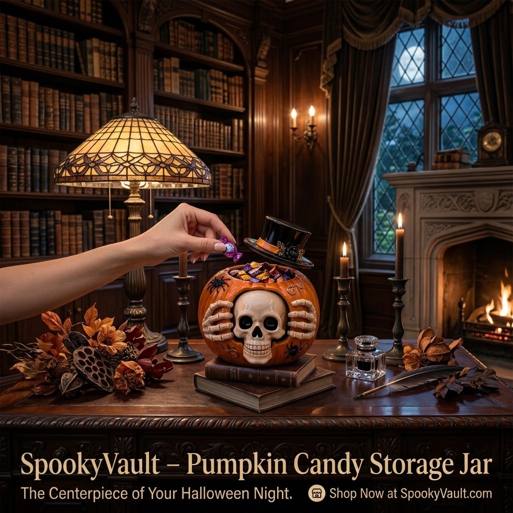 Turbo Cables – Pumpkin Candy Storage Jar
