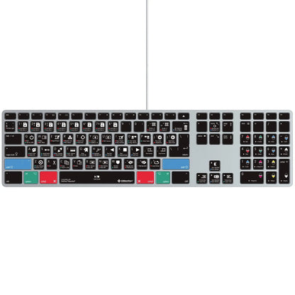 DaVinci Resolve Keyboard Covers for MacBook and iMac Editors Keys