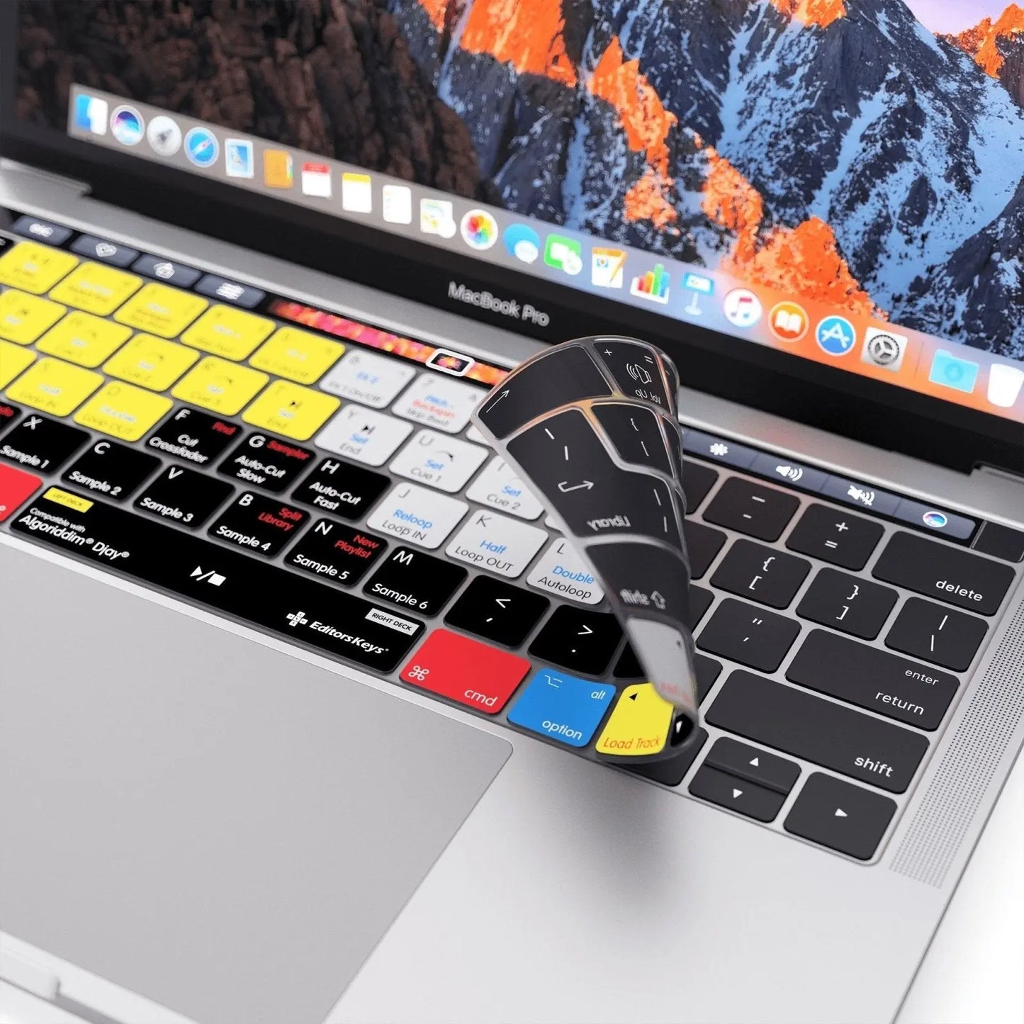 Djay Keyboard Covers for MacBook and iMac Editors Keys