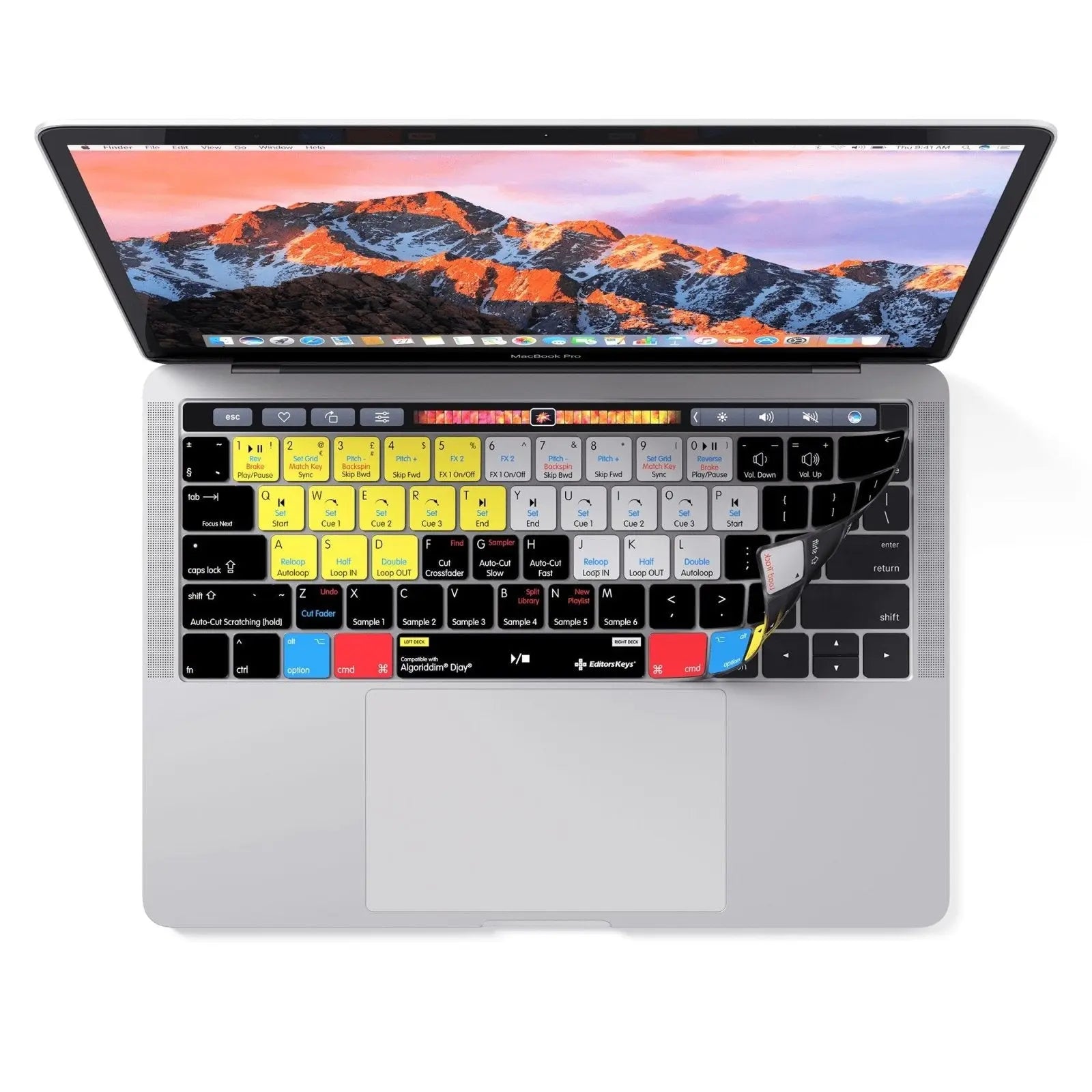 Djay Keyboard Covers for MacBook and iMac Editors Keys
