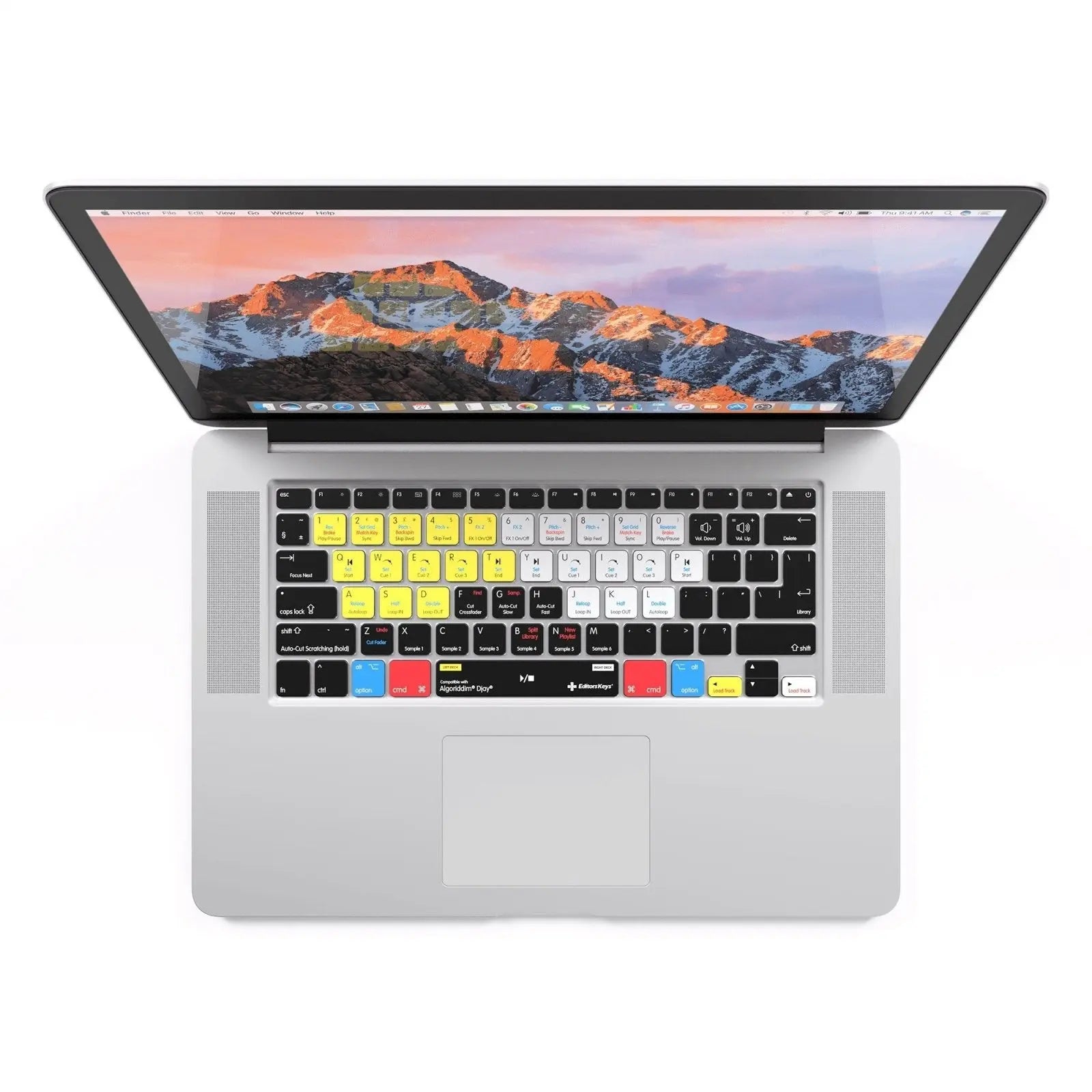 Djay Keyboard Covers for MacBook and iMac Editors Keys