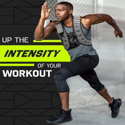 Turbo 20lbs Unisex Weighted Vest for Sports Training
