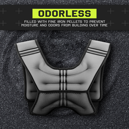 Turbo 20lbs Unisex Weighted Vest for Sports Training