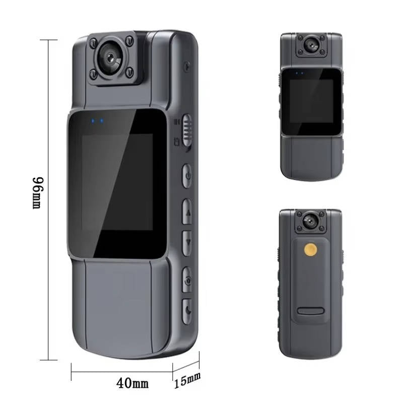 Turbo 180° police professional body camera with night vision